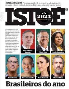 Dino e Sonia Guajajara entre os ‘Brasileiros do ano’ da IstoÉ
