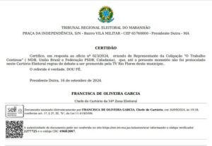 ELEIÇÕES 2024: TV local organiza debate irregular e ignora a Justiça Eleitoral em Presidente Dutra