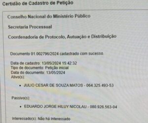Dr. Julinho denuncia Eduardo Nicolau por uso político do cargo de procurador…