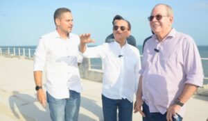 Dr. Julinho e secretário do Ministério das Cidades visitam obras em São José de Ribamar