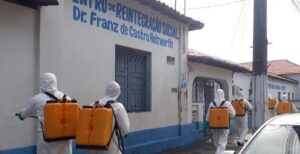 Imperatriz: Exército higieniza unidades prisionais