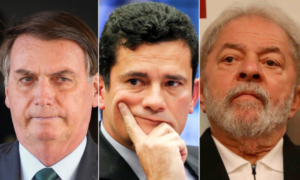 Partidos de Lula e de Bolsonaro unidos contra Sérgio Moro…