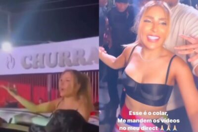 VÍDEOS! Bandido furta colar de diamantes de cantora após show no interior do Maranhão