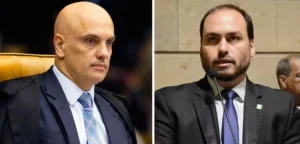 Moraes autoriza acesso de Carlos Bolsonaro a processo sobre Abin