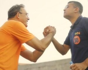 Dr. Lahésio reforça campanha de Francisco Neto em Paço do Lumiar