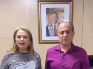 Maura Jorge apresenta a Aparício Bandeira pleitos de obras em rodovias que cortam Lago da Pedra