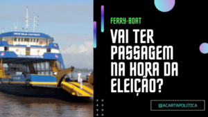 Ferry-boat: passagens e viagens durante as eleições