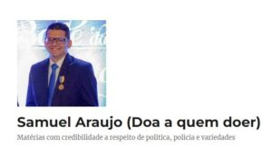 Polícia confirma morte do blogueiro Samuel Araújo…