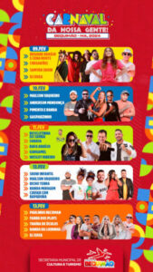 Bequimão surpreende e lança mega programação do Carnaval da Nossa Gente com grandes atrações; confira!