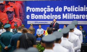 Governo realiza promoção de militares e anuncia mais convocações para a segurança