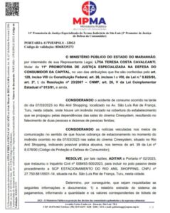 Promotora inclui empresa de estacionamento entre investigados do incêndio do Rio Anil Shopping