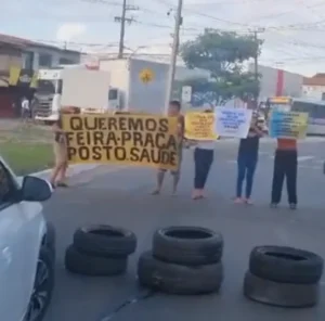 Manifestantes interditam estradas em São Luís exigindo melhorias na infraestrutura