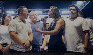 Com André da RalpNet em queda, Othelino manda a mulher prometer triplicar promessas do governador Brandão, em Pinheiro