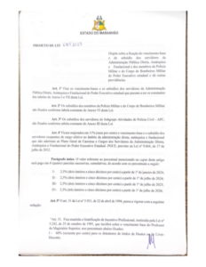 Brandão envia à AL projeto com reajuste de 11% a servidores