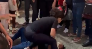 Vídeo: Mulher tenta roubar celular e é imobilizada em frente a shopping de São Luís