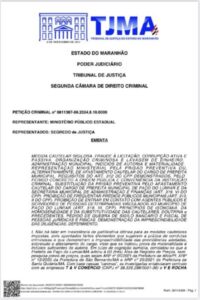 Agora sem segredo de justiça, confira a íntegra da decisão que afastou Paula da Pindoba da prefeitura de Paço do Lumiar
