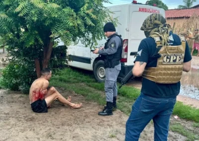Traficante é baleado ao fugir da polícia e fazer reféns no Maranhão