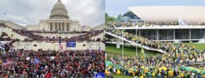 De como Bolsonaro foi repetindo Trump ao longo do mandato…