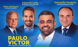 Depois de receber Paulo Victor com honras de chefe de estado PSDB pode ir para o buraco com desistência de pré-candidatura