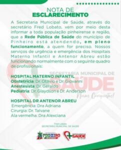 Pinheiro: atraso de salários gera ação do MP; prefeito pode ser afastado