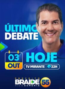 Braide confirma participação no debate da TV Mirante