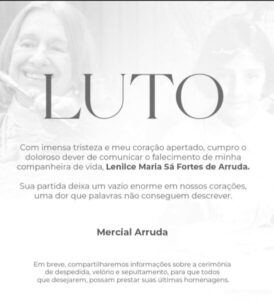 Morre a primeira-dama de Grajaú