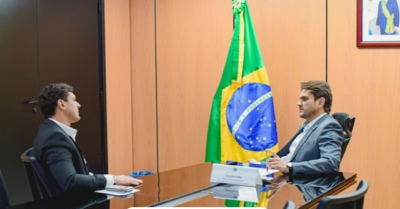 Natércio Santos se reúne com ministro Ministro das Comunicações e garante melhorias para Ribamar