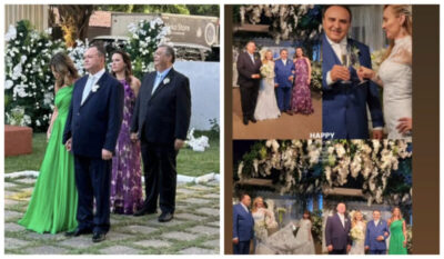 Madeira reúne em casamento Dino, Brandão e outras figuras da política maranhense