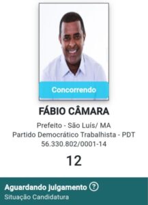 Câmara é o único candidato a prefeito de São Luís que ainda não teve candidatura julgada