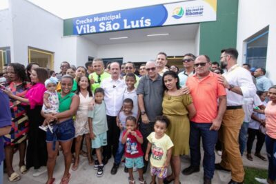 Prefeitura de Ribamar entrega nova creche equipada e climatizada na Vila São Luís