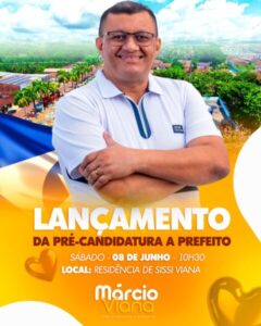 Prefeito Sissi Viana lançará pré-candidatura do seu sucessor neste sábado (8)