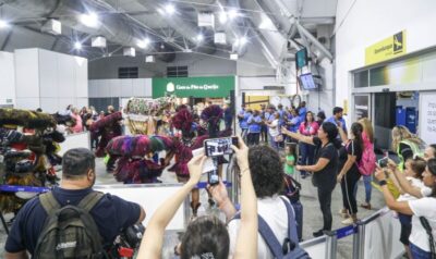 Receptivo Junino inicia apresentações no Aeroporto de São Luís