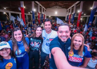Octávio Soeiro mobiliza multidão em apoio à sua reeleição a vereador de São Luís