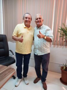 Calvet e Zé Reinaldo discutem o futuro do município de Bacabeira