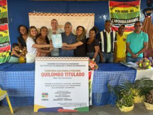 Quilombo Pericumã recebe título de terras em cerimônia histórica em Peri Mirim (MA)