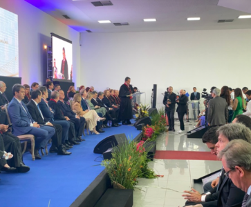 Presidente da Famem, Bigu de Oliveira prestigia posse de novo procurador-geral de Justiça