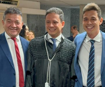 Presidente e Diretor-Geral da Famem prestigiam posse de Rodrigo Maia Rocha na Corte Eleitoral maranhense