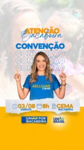 Candidatura de Kellyane Calvet será homologada em Bacabeira neste sábado (3)