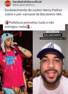 Prefeitura de Bacabeira paga R$ 170 mil por show que durou 15 minutos