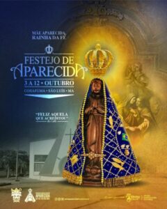 Festejo de Nossa Senhora Aparecida, no Cohafuma, tem início nesta quinta (3)