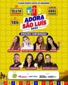 Adora São Luís 2024:O maior Evento Gospel do Maranhão acontece em Dezembro