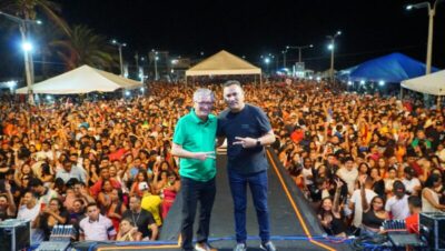 Eudes Barros reuniu mais de 10 mil pessoas na festa dos 30 anos de Raposa