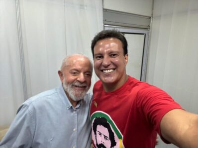Camarão vê Lula como candidato à reeleição com Alckmin em 2026: “Lula está bem”