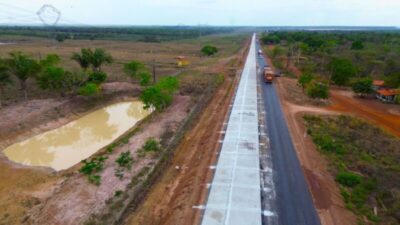 Pavimentação em concreto da BR-135 de Miranda do Norte a Alto Alegre deve ficar pronta em outubro de 2025