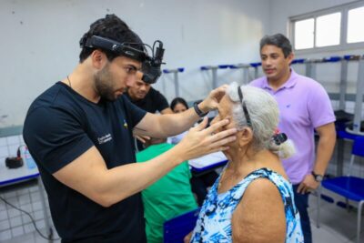 Com Osmar Filho, programa “Cuidar dos Olhos” chega ao município de Cajari