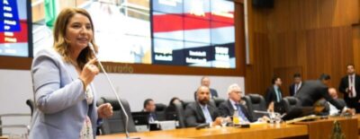 Pontos de grandeza política do discurso da presidente Iracema Vale no final das eleições para Mesa Diretora da AL