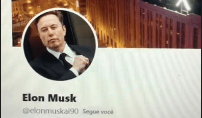 Joaquim Haickel é seguido por Elon Musk e se surpreende; conta é fake