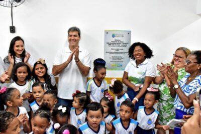 Braide segue com cronograma de entrega de obras e inaugura mais duas escolas reformadas na área Itaqui-Bacanga