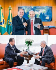 Brandão reúne-se com Lula em Brasília