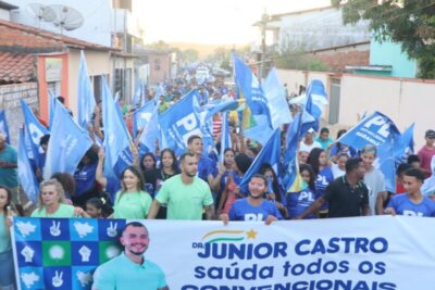 Júnior Castro mostra força ao lançar pré-candidatura a vereador em Vargem Grande